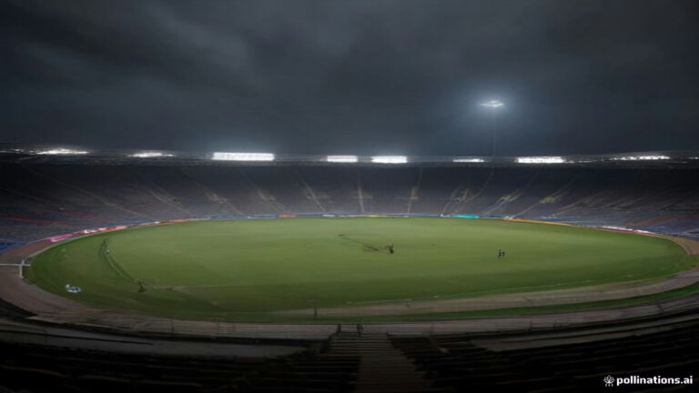Rain Clouds Loom Over Bengaluru as India and West Indies Face 2-2 Series Decider